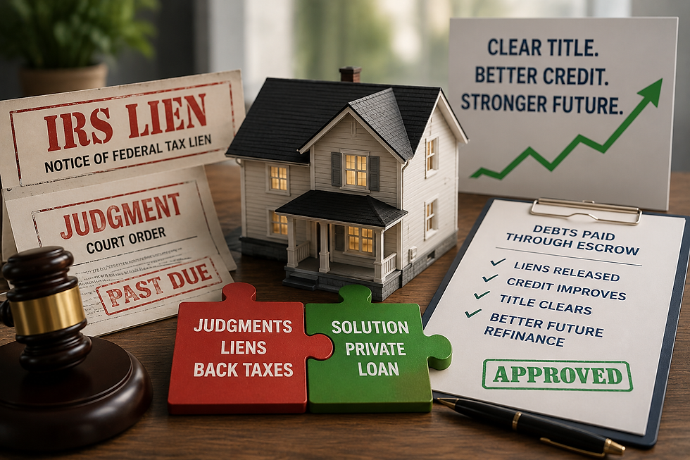 Judgments and IRS Liens Killing the Deal? Here's the Fix.