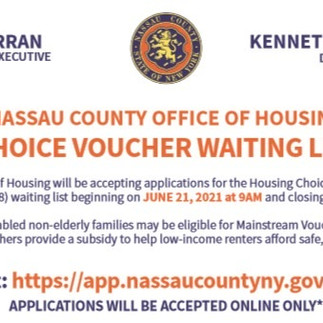 Nassau county office choice voucher waiting list
