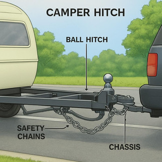 camper ball and hitch