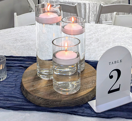 Floating Candle Centerpieces