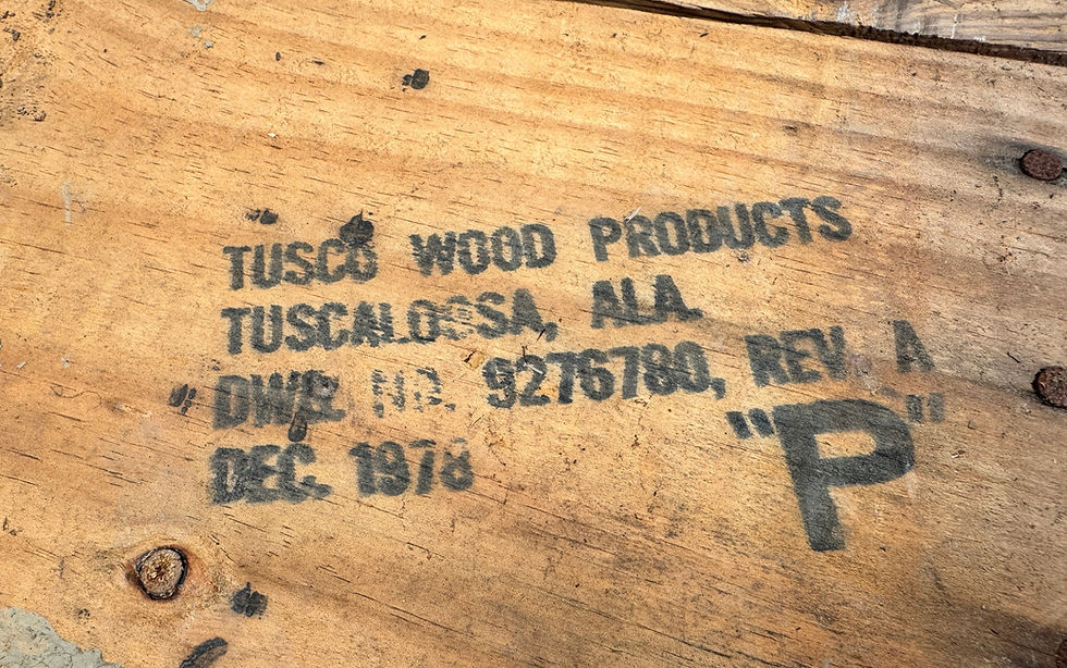 Thumbnail: Vintage Ammunition Box Tusco Wood Products