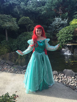 Princess party with Earth Fairy Entertainment in Portland Oregon, Mermaid for Little kids, impersona