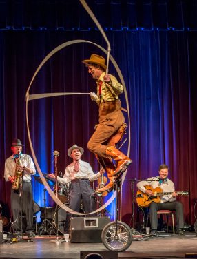 Wild West Variety Staged show for corpor