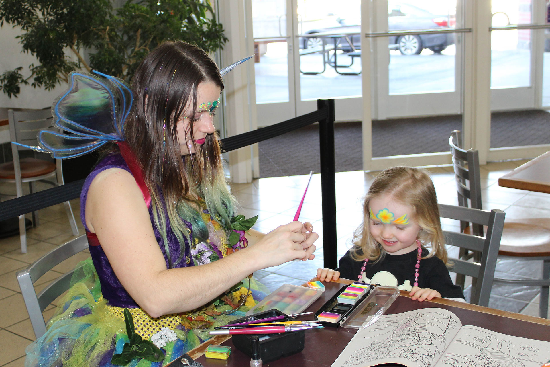Face Paint and Balloons in Portland Oreg