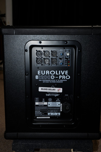 Behringer Eurolive B1200D-PRO 500W 12 inch Powered Subwoofer