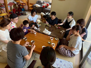 妊婦さんの会をしました。