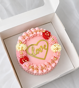Bento Cake Love Fleuri