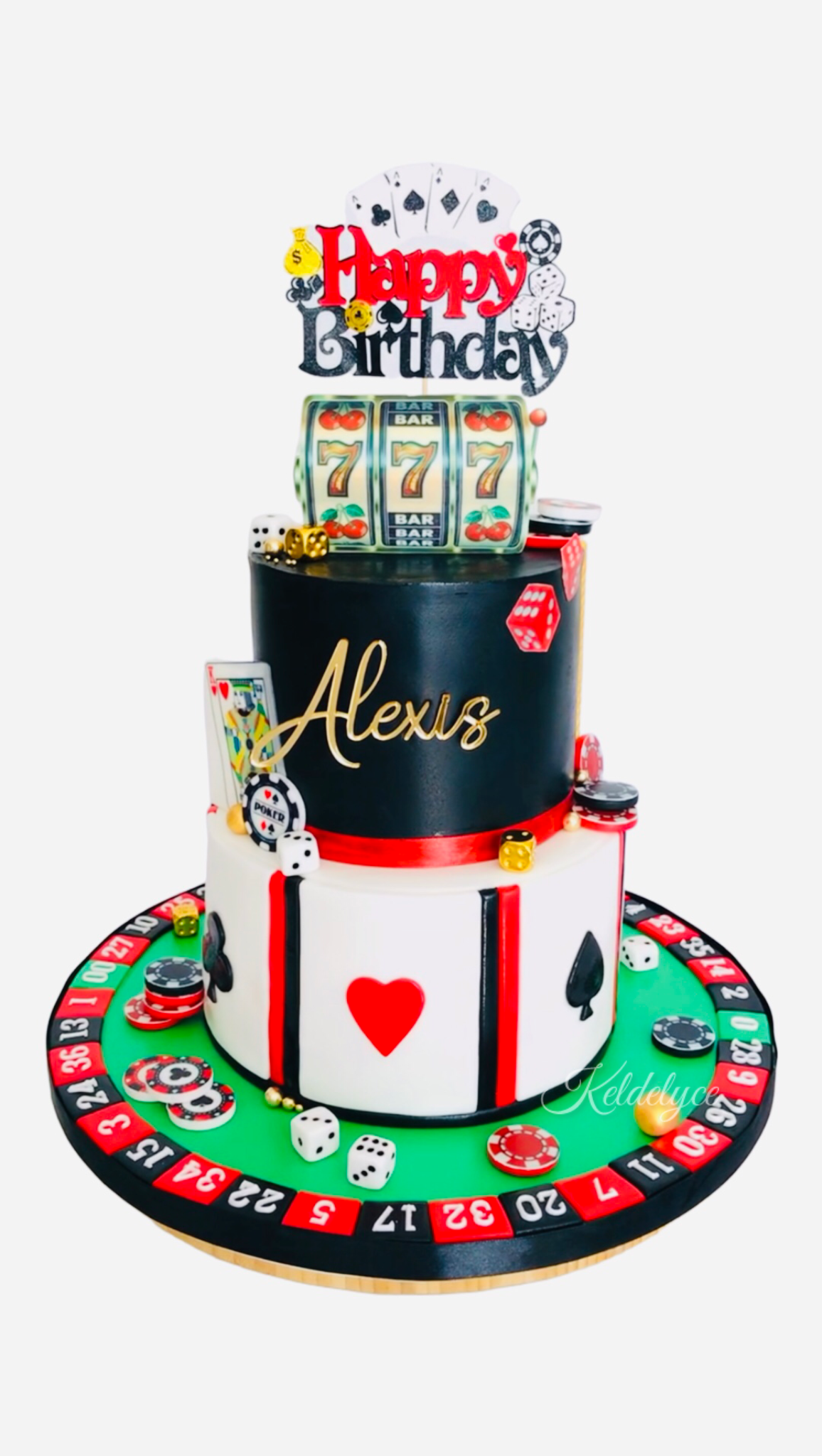🎰✨Casino Royale Cake