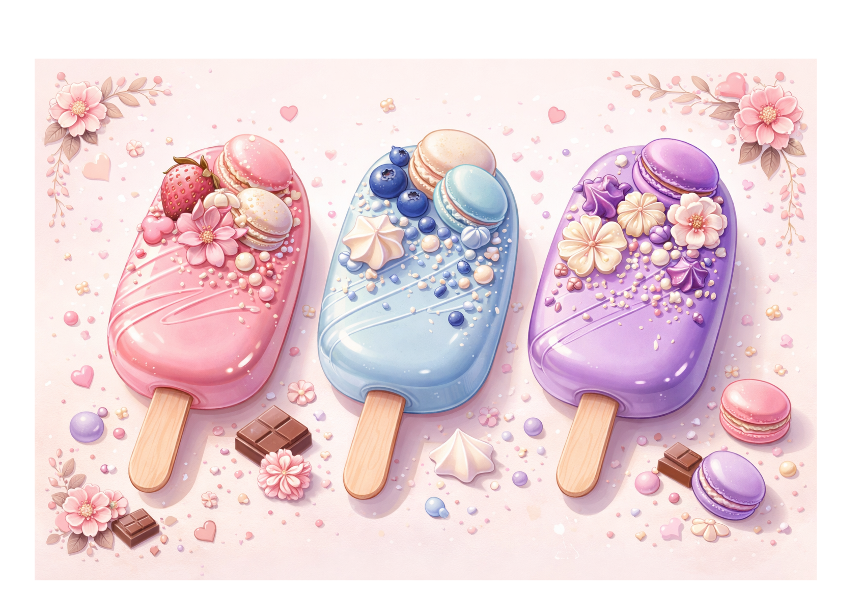 Magnum cake Personnalisation Thématique