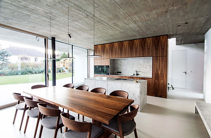 Studio Hatzenbichler, Innenarchitektur und Design Wien, Interior Design Einfamilienhaus, Haus Loi, Küche, Umsetzung