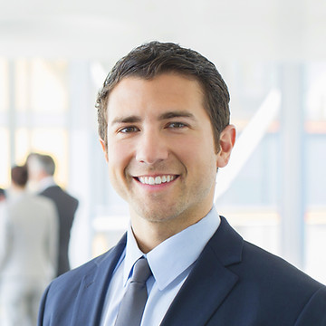 Young Man with Suit