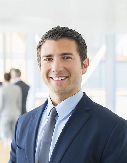 Young Man with Suit