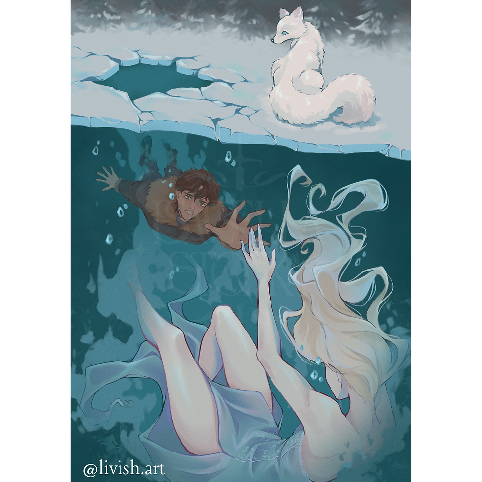 Thumbnail: Ice Queen Art Prints