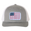 Thumbnail: The American Flag Outdoors Hat - Heather Grey/White | U R Hookd Outfitters