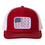 Thumbnail: The American Flag Outdoors Hat - Red/White | U R Hookd Outfitters