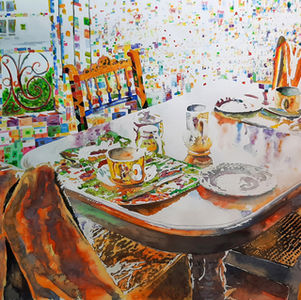 Zarowsky_Micheal_Confetti Breakfast Paris_Watercolour_�900.jpg