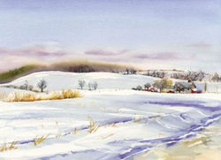 Winter Cards Number Four Road