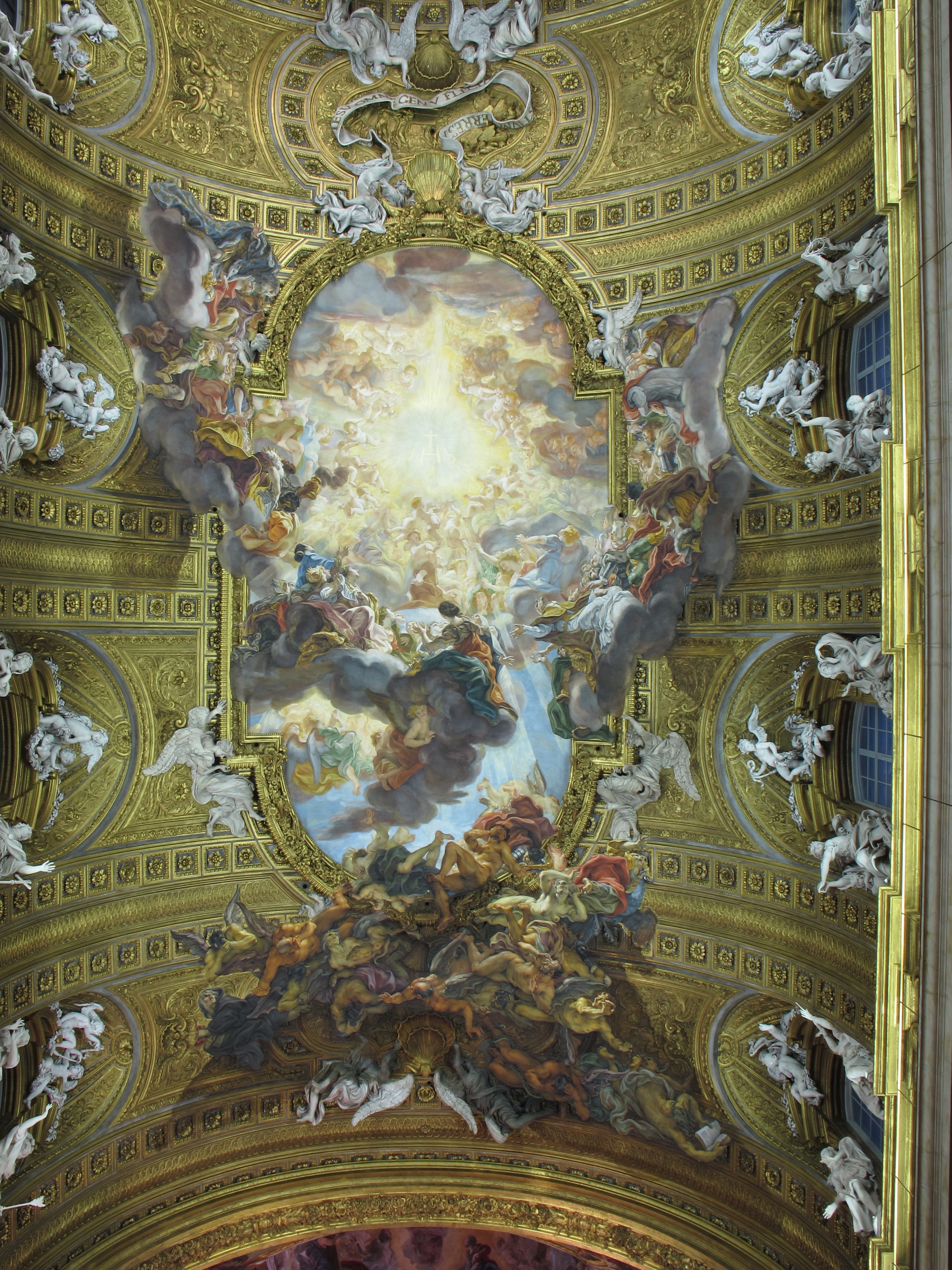 Ceiling of the Gesu