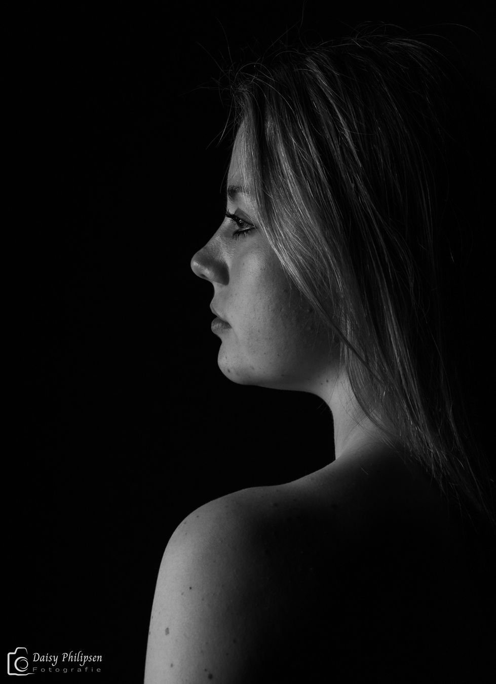 Low key portret - Dency