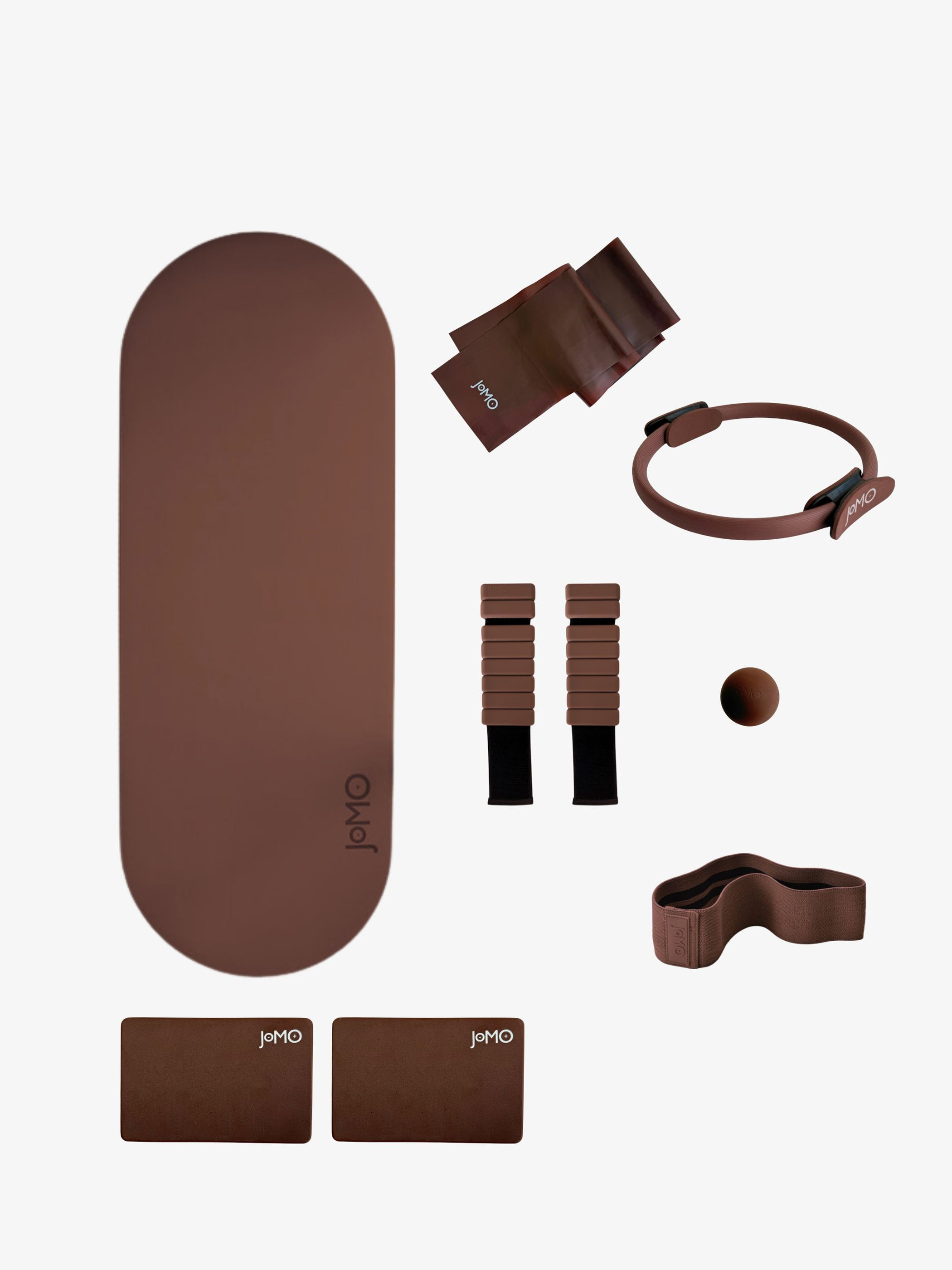 The Brown Sculpt Kit + Round Yoga mat