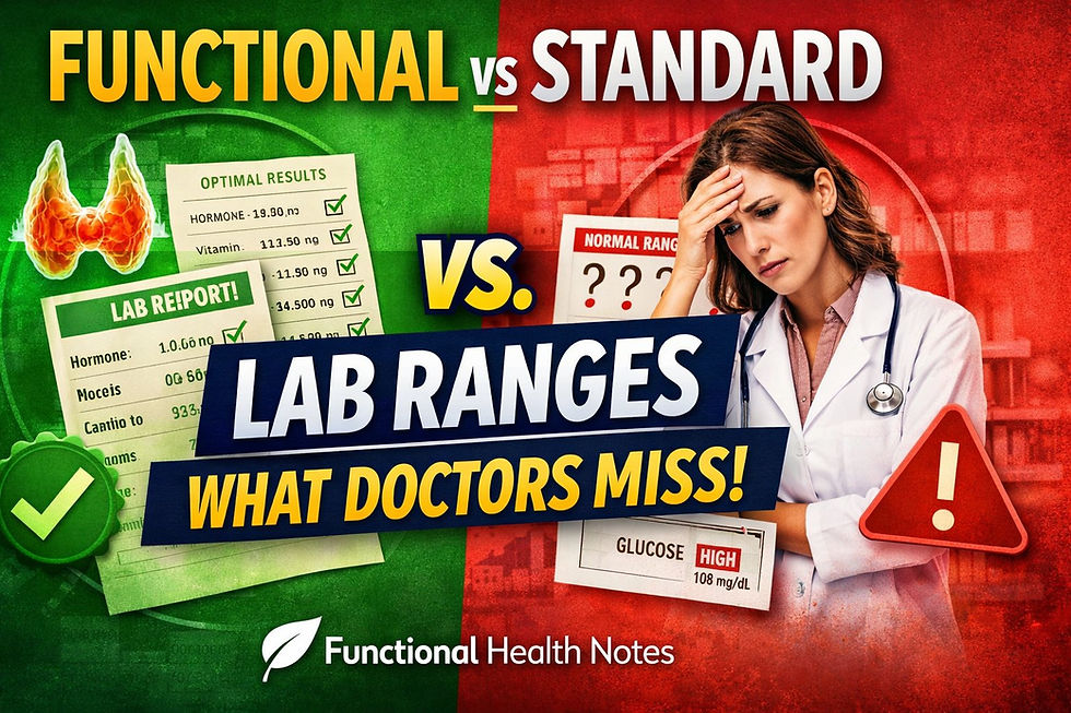 What your lab results aren’t telling you could impact your health. Discover the truth behind “normal” ranges.