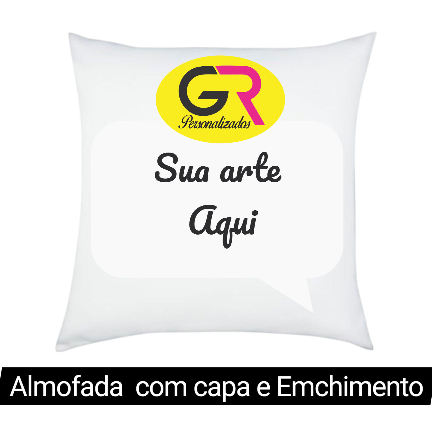 Almofada  com enchimento