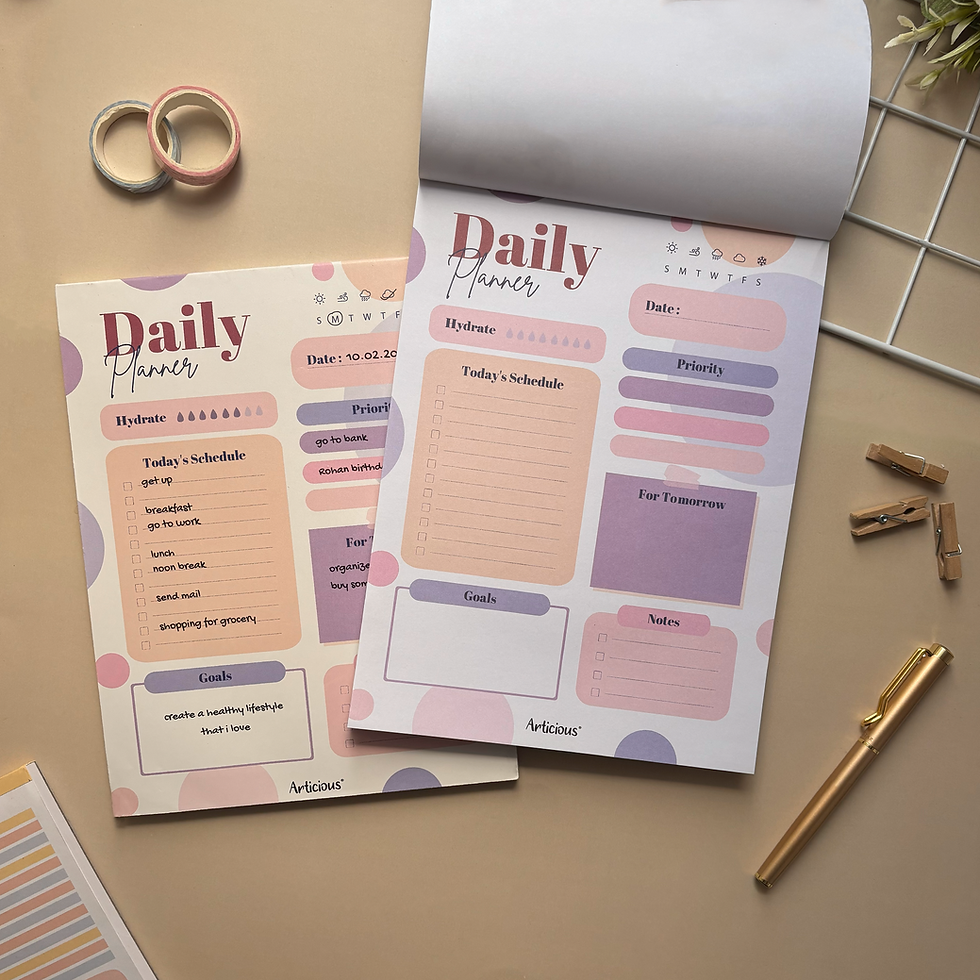 Thumbnail: Daily Planners