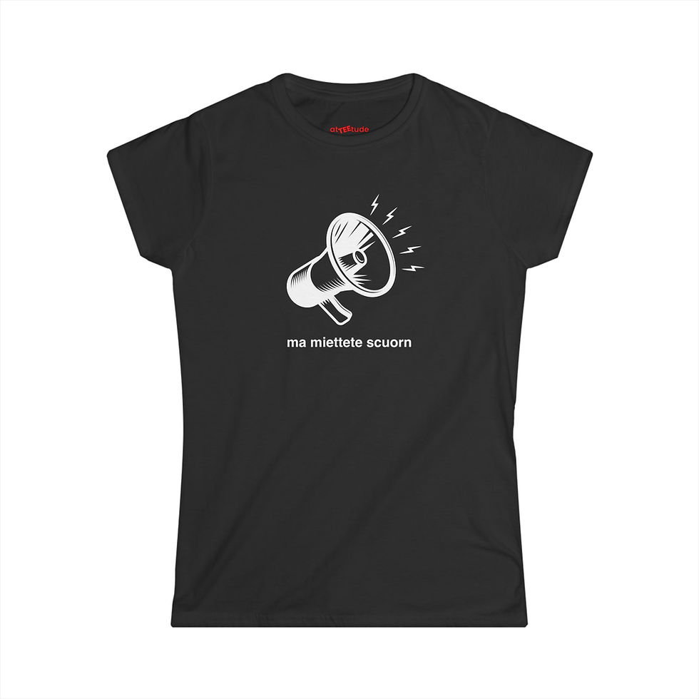 Miniatura: Ma Miettete Scuorn T shirt Donna