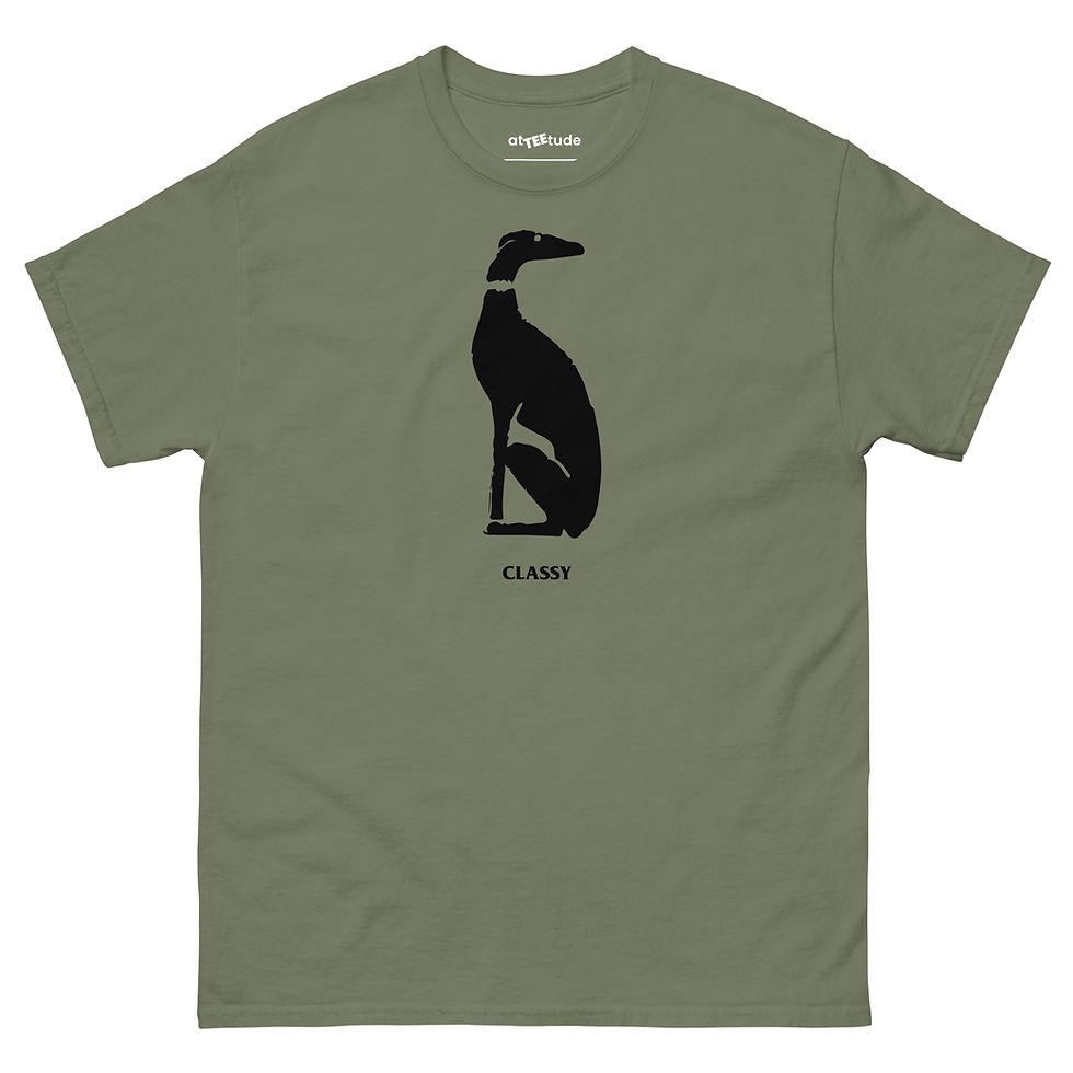 Miniatura: Classy T shirt Unisex Stampa Nera