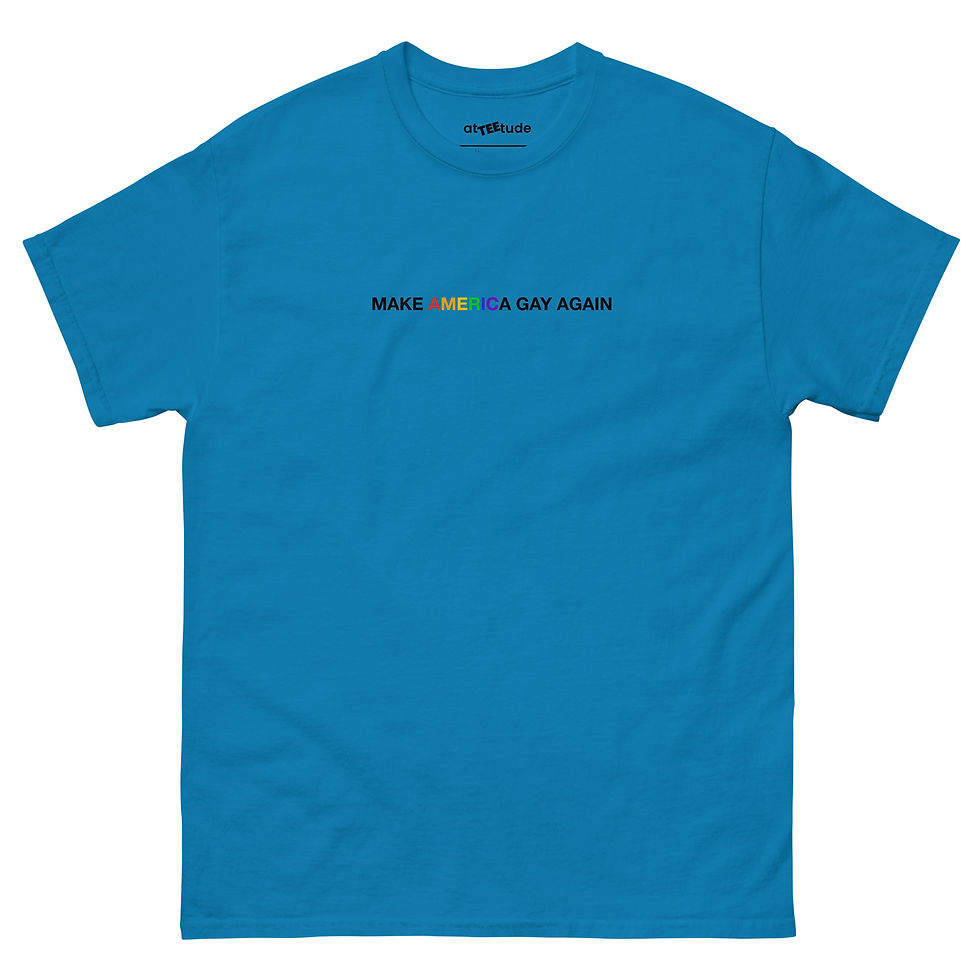 Miniatura: Make it Colorful T shirt Unisex Stampa Nera
