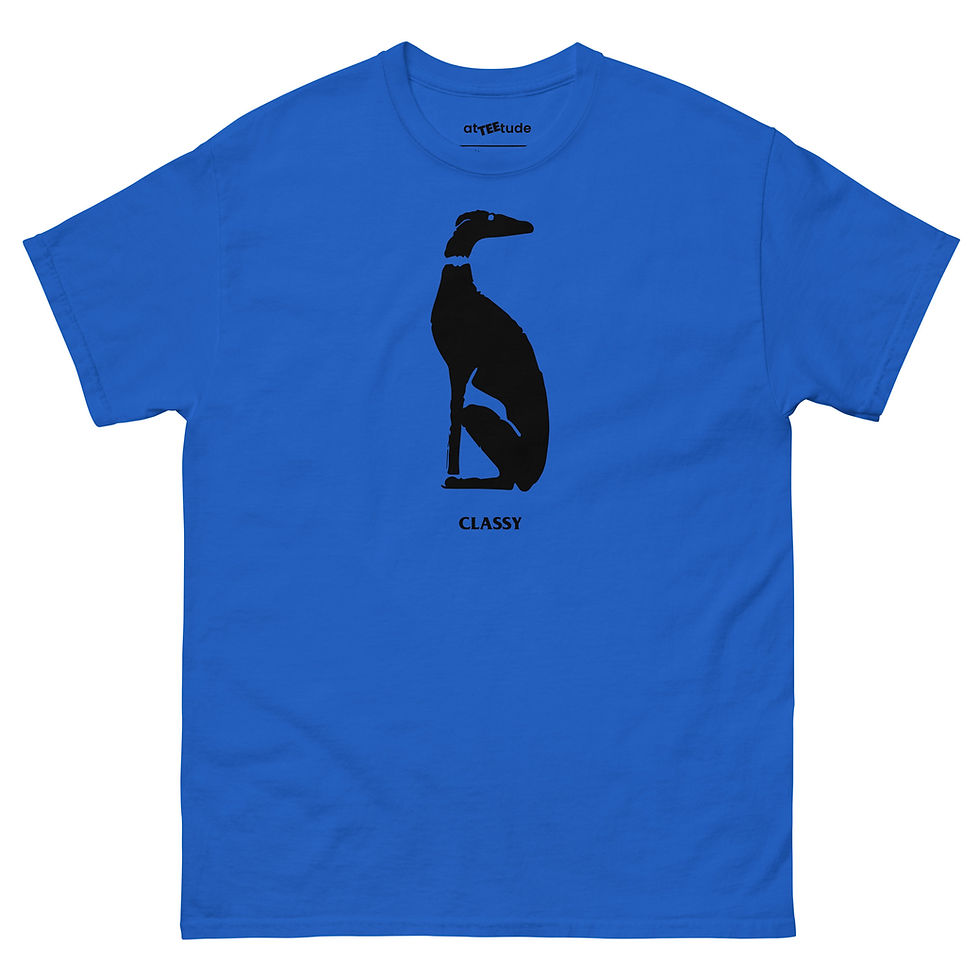 Miniatura: Classy T shirt Unisex Stampa Nera