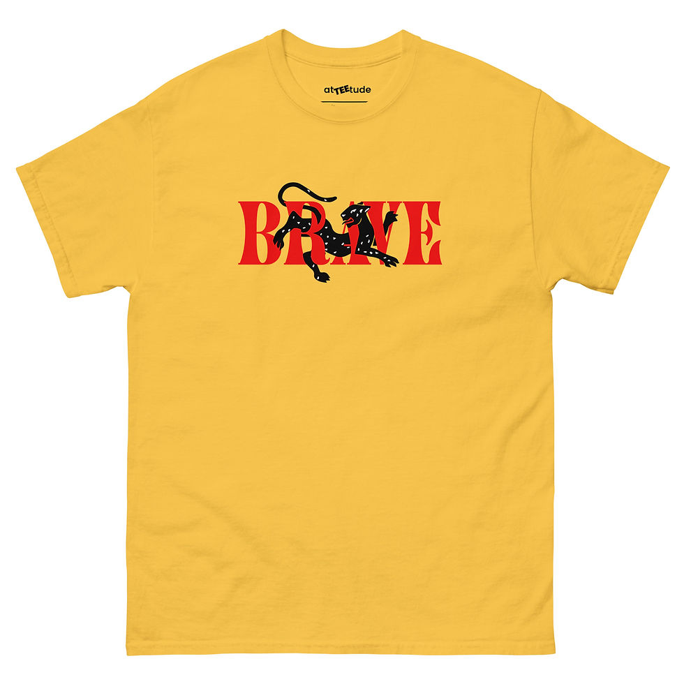 Miniatura: brave T shirt Unisex