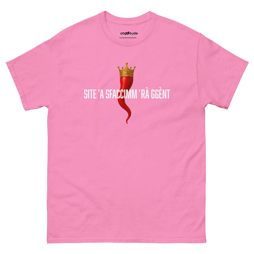 Miniatura: sfaccimm T shirt Unisex Stampa Bianca