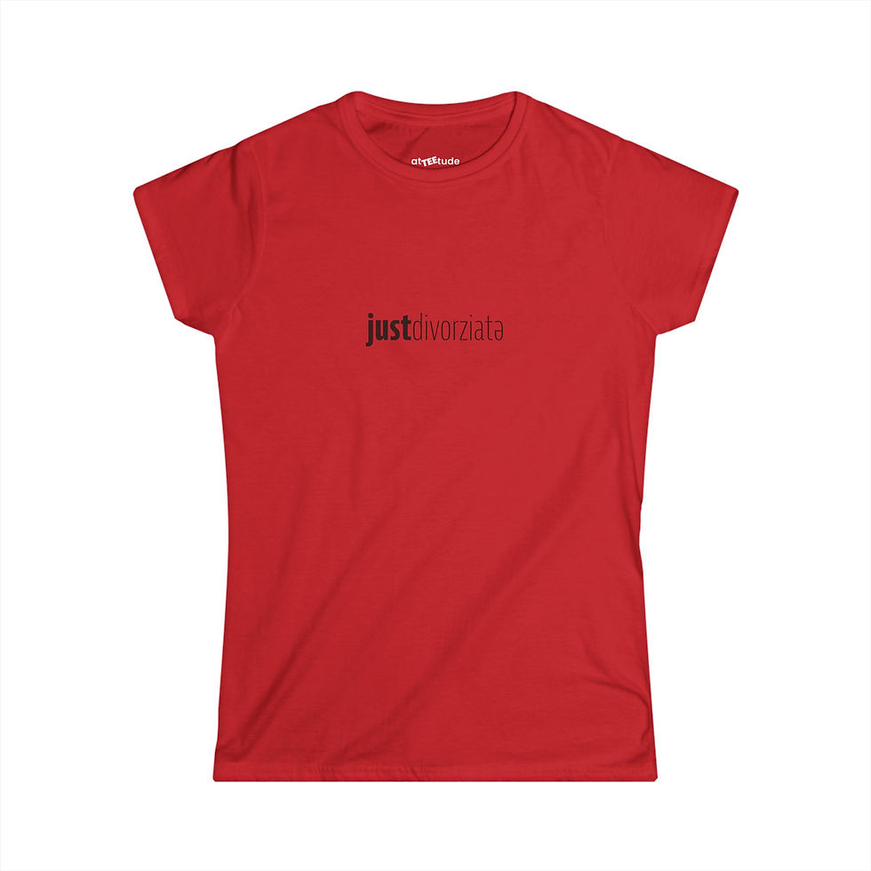 Miniatura: justdivorziatə T shirt Donna