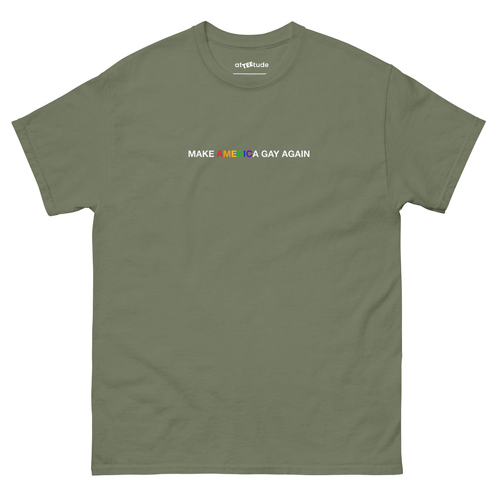 Miniatura: Make it Colorful T shirt Unisex Stampa Bianca