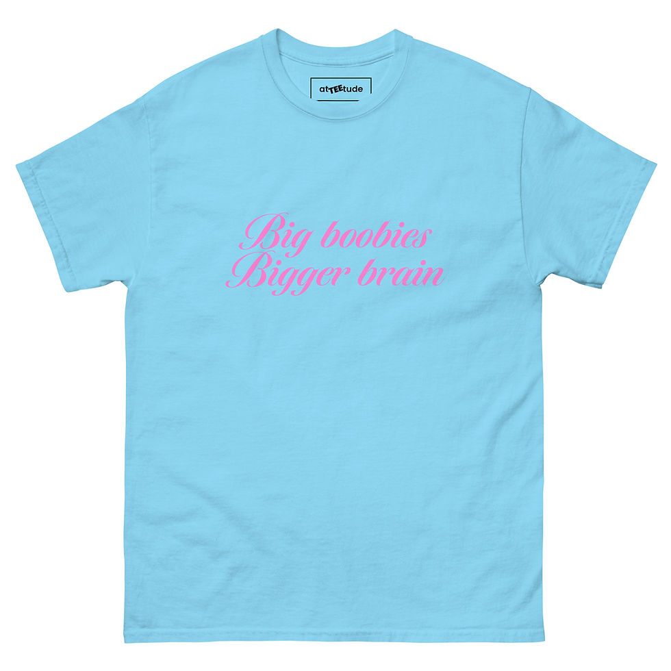Miniatura: Bigger Brain T shirt Unisex Edizione Limitata