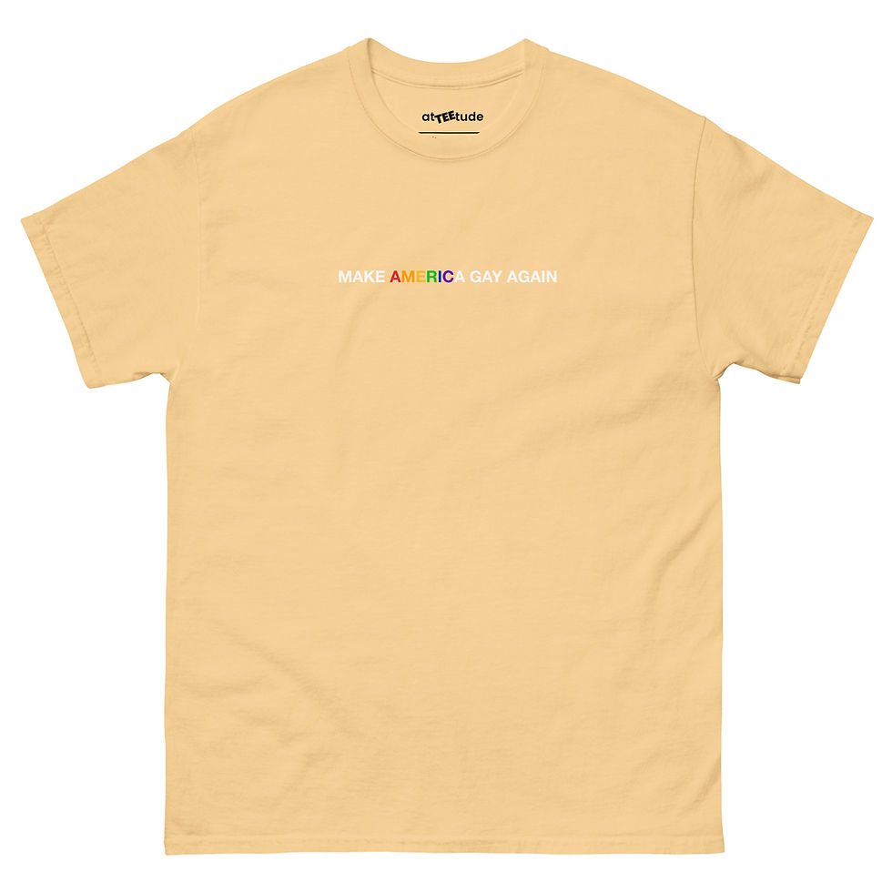 Miniatura: Make it Colorful T shirt Unisex Stampa Bianca