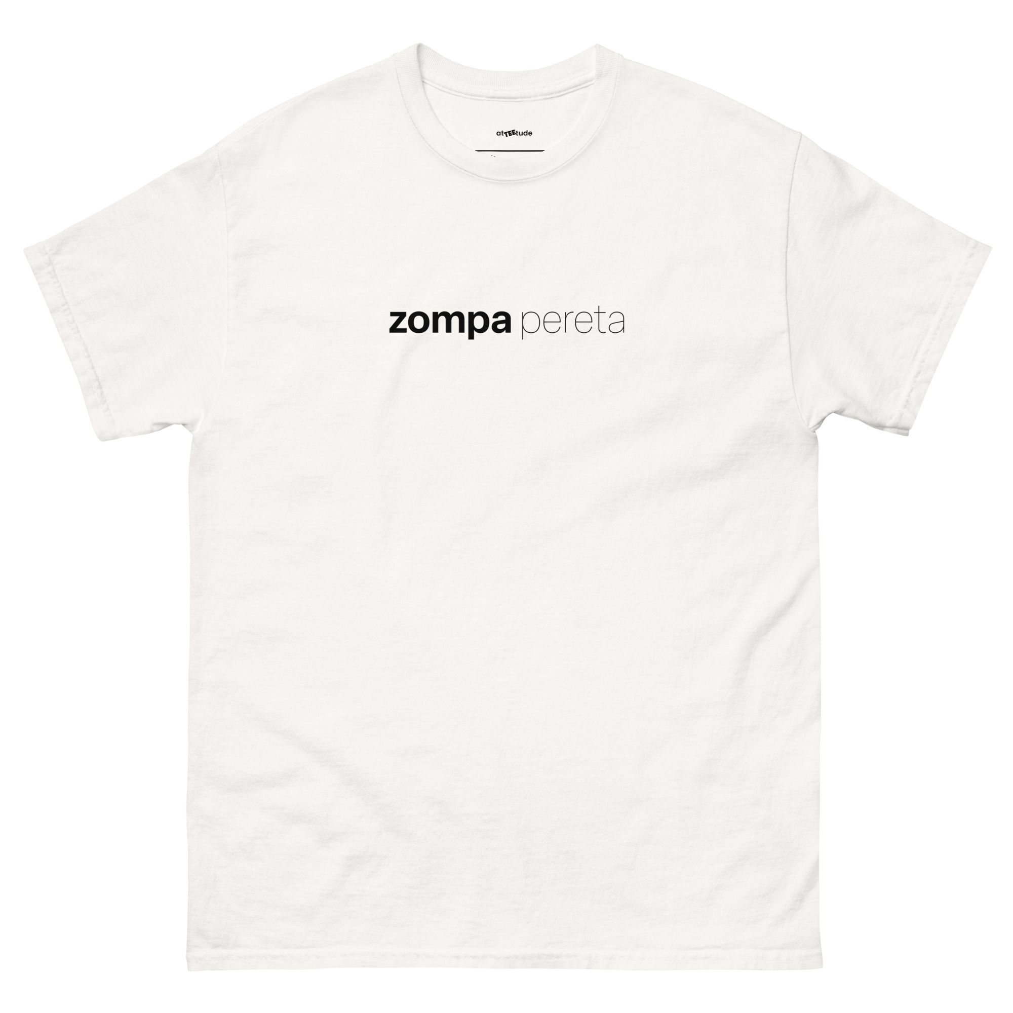 Zompa Pereta T shirt Unisex stampa nera