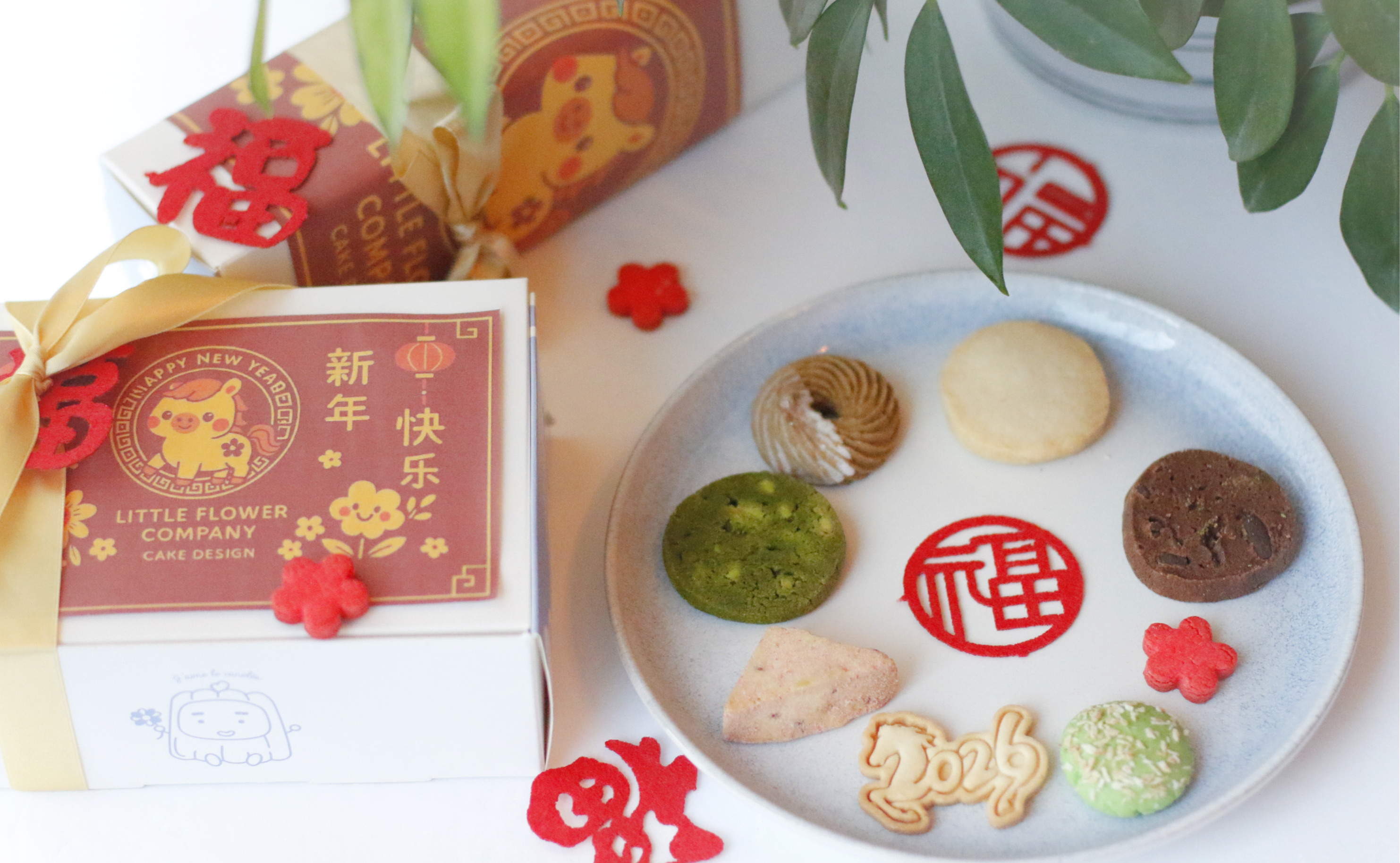 Arranged Food and Objects