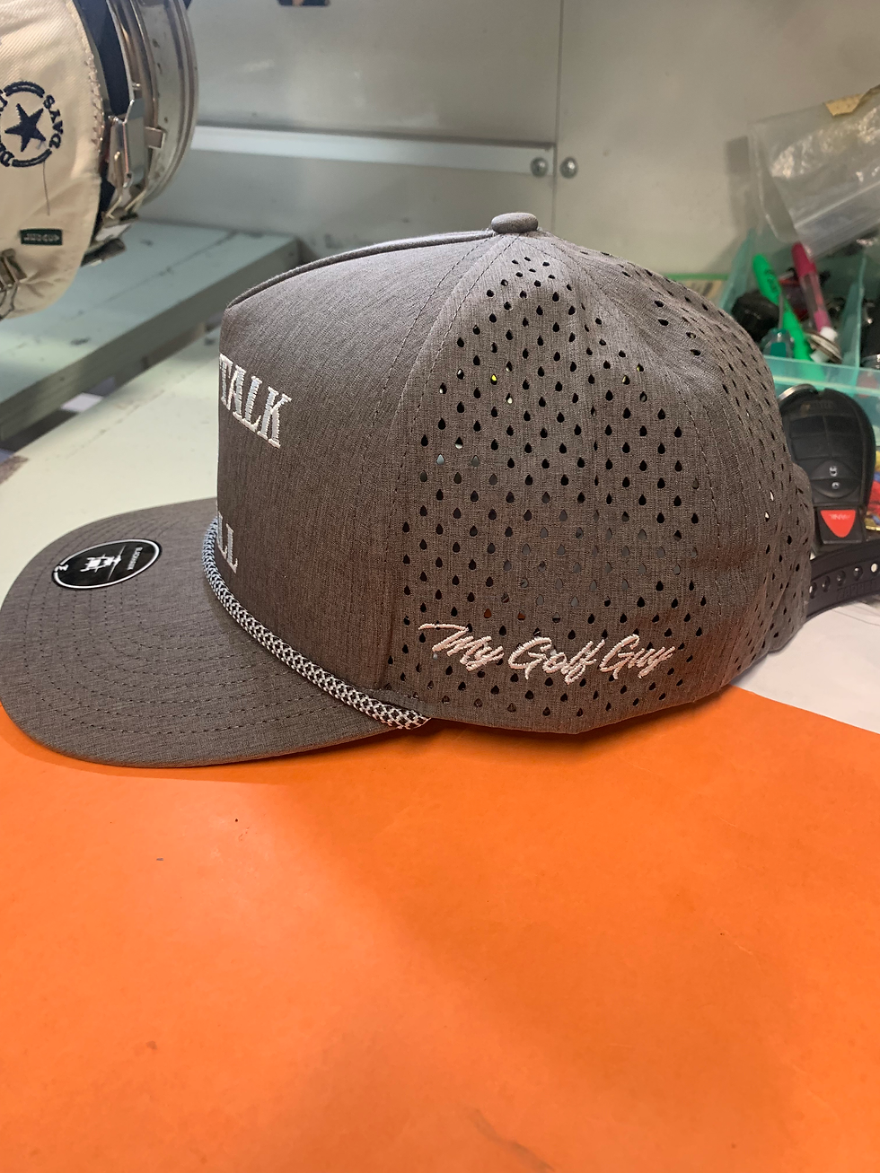 Thumbnail: “Don’t Talk To My Golf Ball” Modern Retro Style Rope Hat