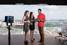 Talk Show Set