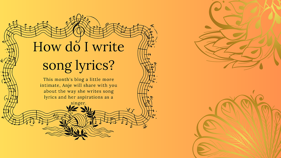 How Do I Write Song Lyrics?