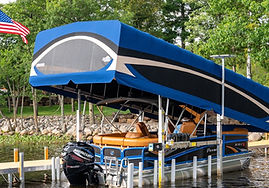 Floe vertical boat lift. 