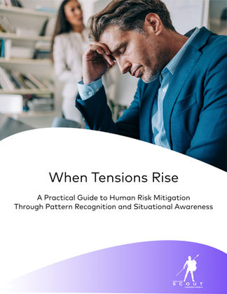 Man stressed at work