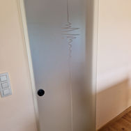 Vitrerie Landrieux Michel Porte intérieur