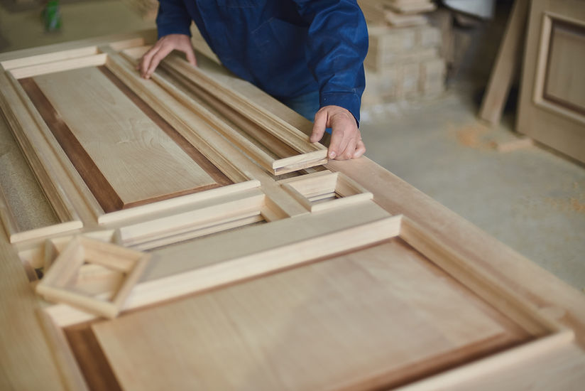 Travail d'une porte