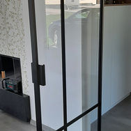 Vitrerie Landrieux Michel Porte retro style atelier