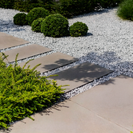 Pas japonais en pierre naturelle à Huy