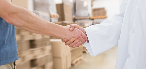 Accord entre livreur et médecin