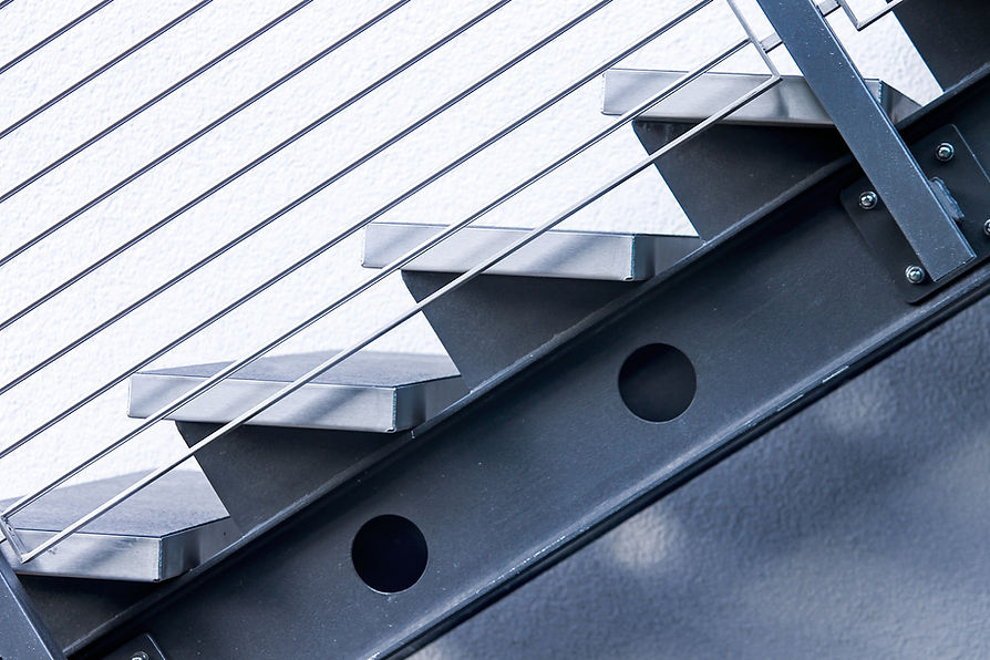 Escaliers métalliques